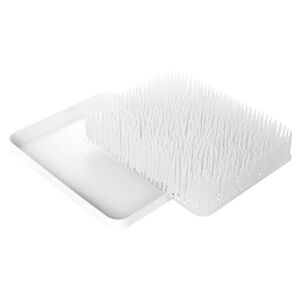 Boon White Grass-Style Bottle Drying Rack with Tray and Tree Accessory